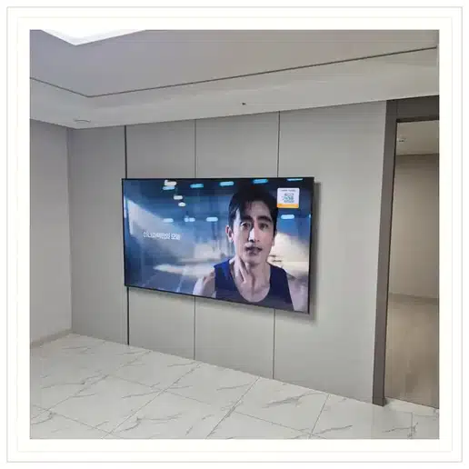 단구한신더휴 벽걸이TV 설치 상담 참고 이미지 첫 번째
