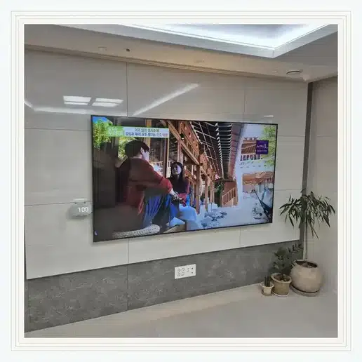 벽걸이TV 설치 참고 이미지 14-23 두 번째 사진