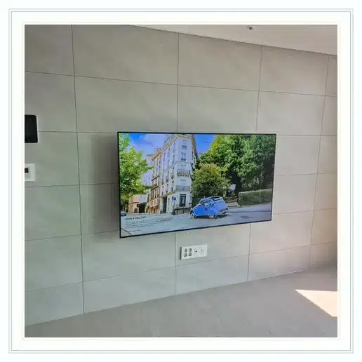 원주기업도시라온프라이빗 벽걸이TV 설치 상담 참고 이미지 첫 번째