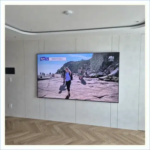 벽걸이TV 설치 참고 이미지 14-38 두 번째 사진