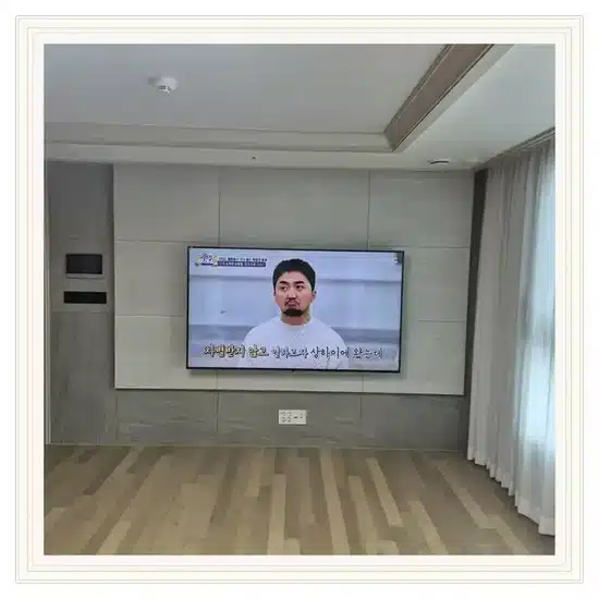 원주행구골드클래스 벽걸이TV 설치 상담 참고 이미지 첫 번째