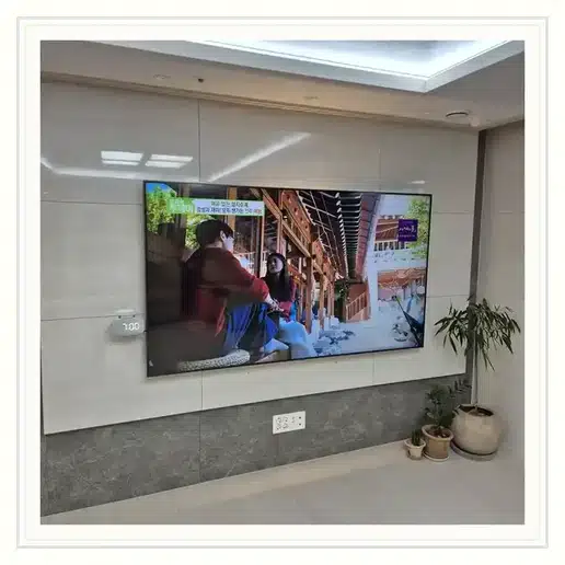 제일풍경채원주무실 벽걸이TV 설치 상담 참고 이미지 첫 번째
