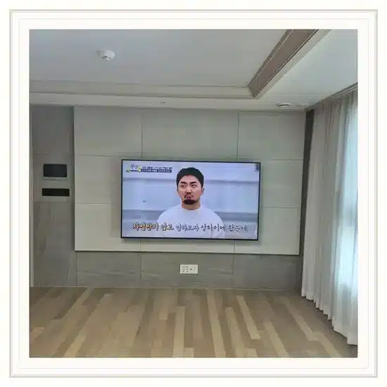 벽걸이TV 설치 참고 이미지 14-72 두 번째 사진
