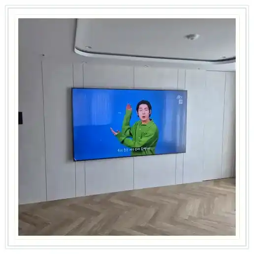강릉모아미래도오션리버 벽걸이TV 설치 상담 참고 이미지 첫 번째