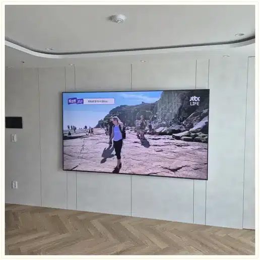 벽걸이TV 설치 참고 이미지 14-79 두 번째 사진