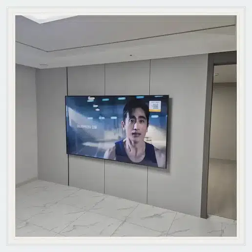 강릉호반베르디움오션 벽걸이TV 설치 상담 참고 이미지 첫 번째