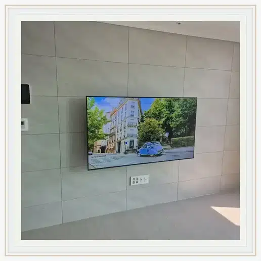 파인빌리지강릉 벽걸이TV 설치 상담 참고 이미지 첫 번째