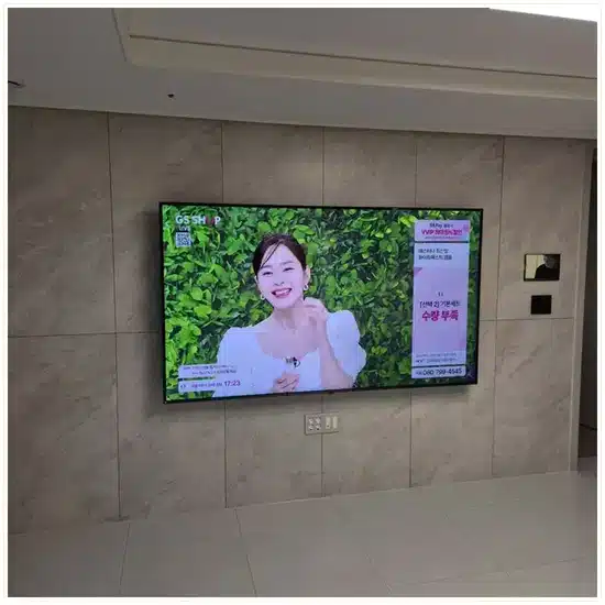 벽걸이TV 설치 참고 이미지 14-92 두 번째 사진