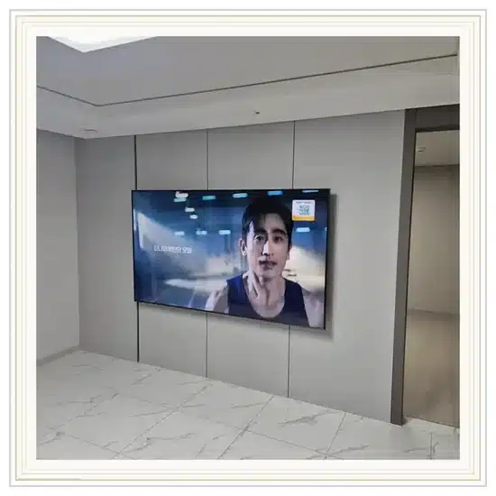춘천후평우미린뉴시티 벽걸이TV 설치 상담 참고 이미지 첫 번째